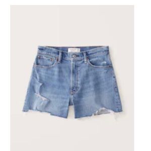 Abercrombie high waist mom shorts (curve love)